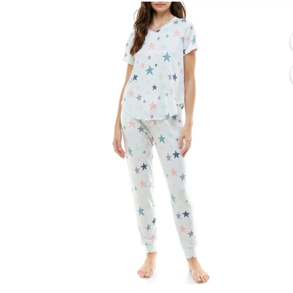Roudelain Soft Pajama Set SZ M New